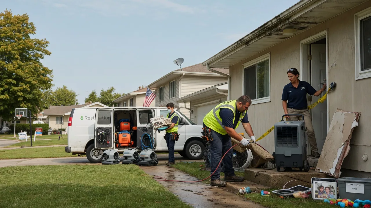 Water Damage Restoration in Peotone, IL near me